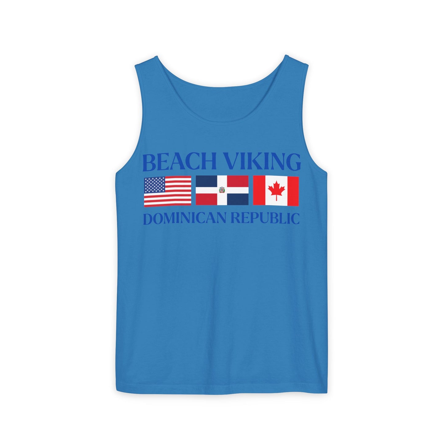 Beach Viking Tank Top Dominican Republic Edition