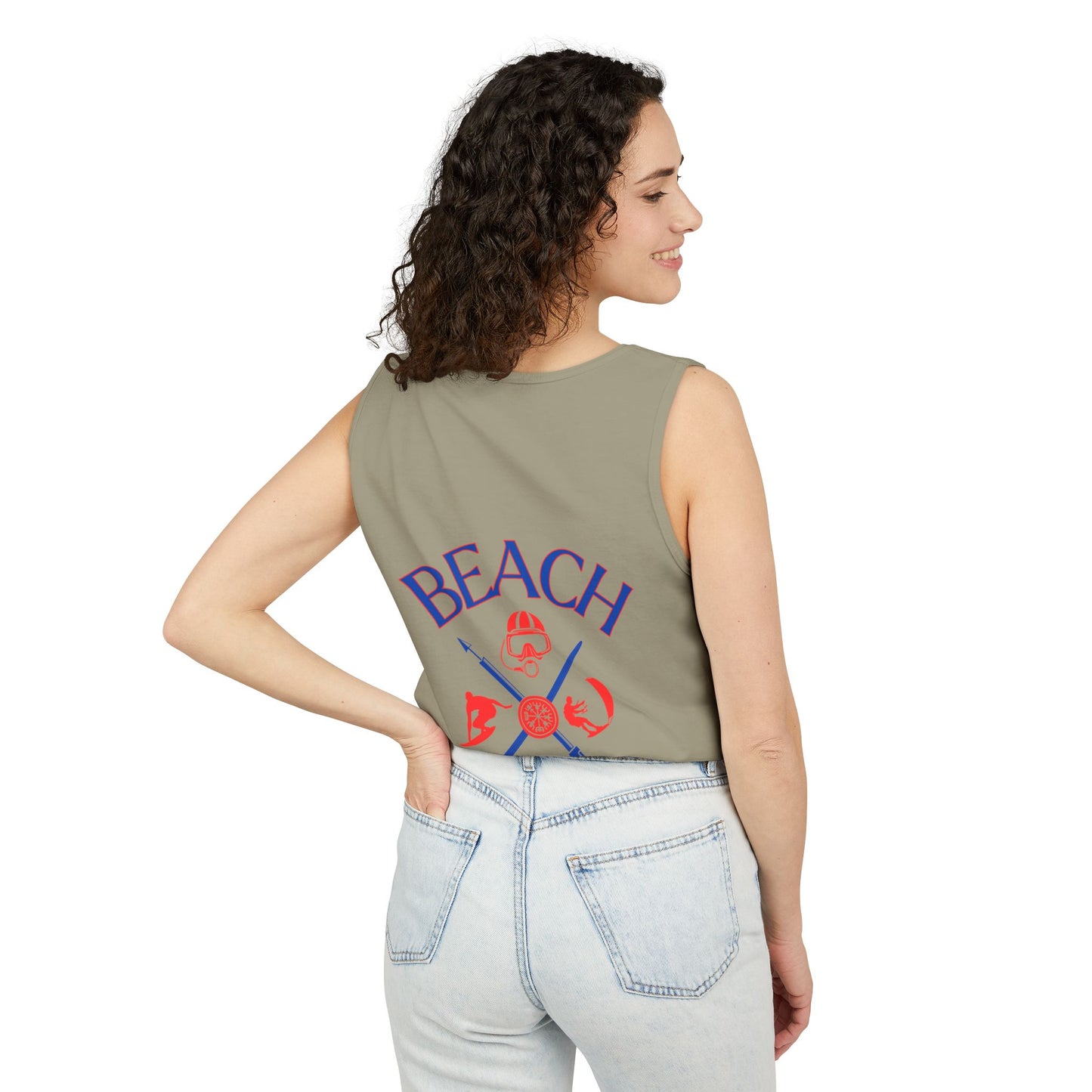 Beach Viking Tank Top Dominican Republic Edition