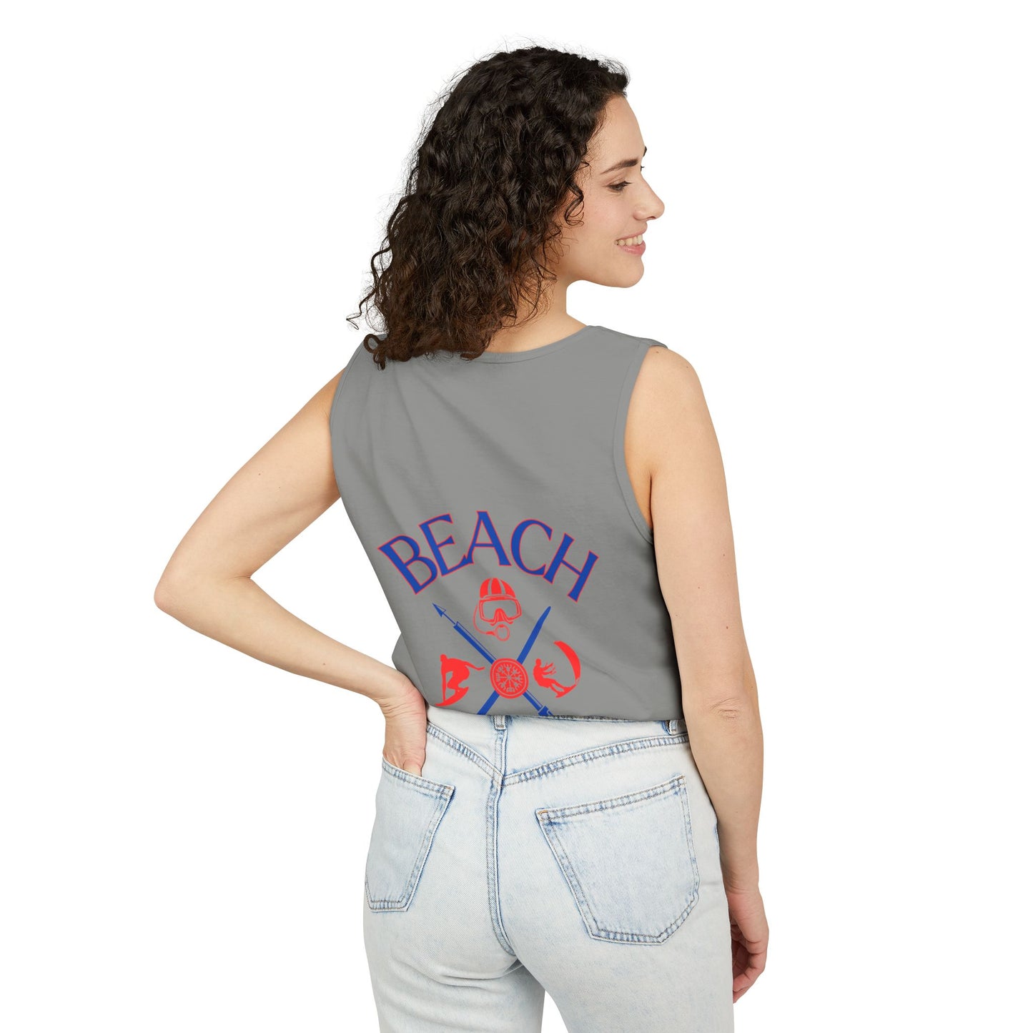 Beach Viking Tank Top Dominican Republic Edition