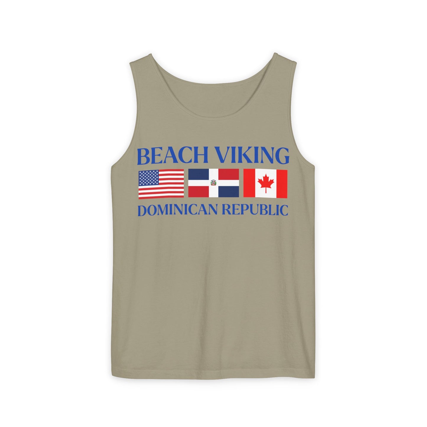 Beach Viking Tank Top Dominican Republic Edition