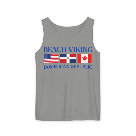 Beach Viking Tank Top Dominican Republic Edition