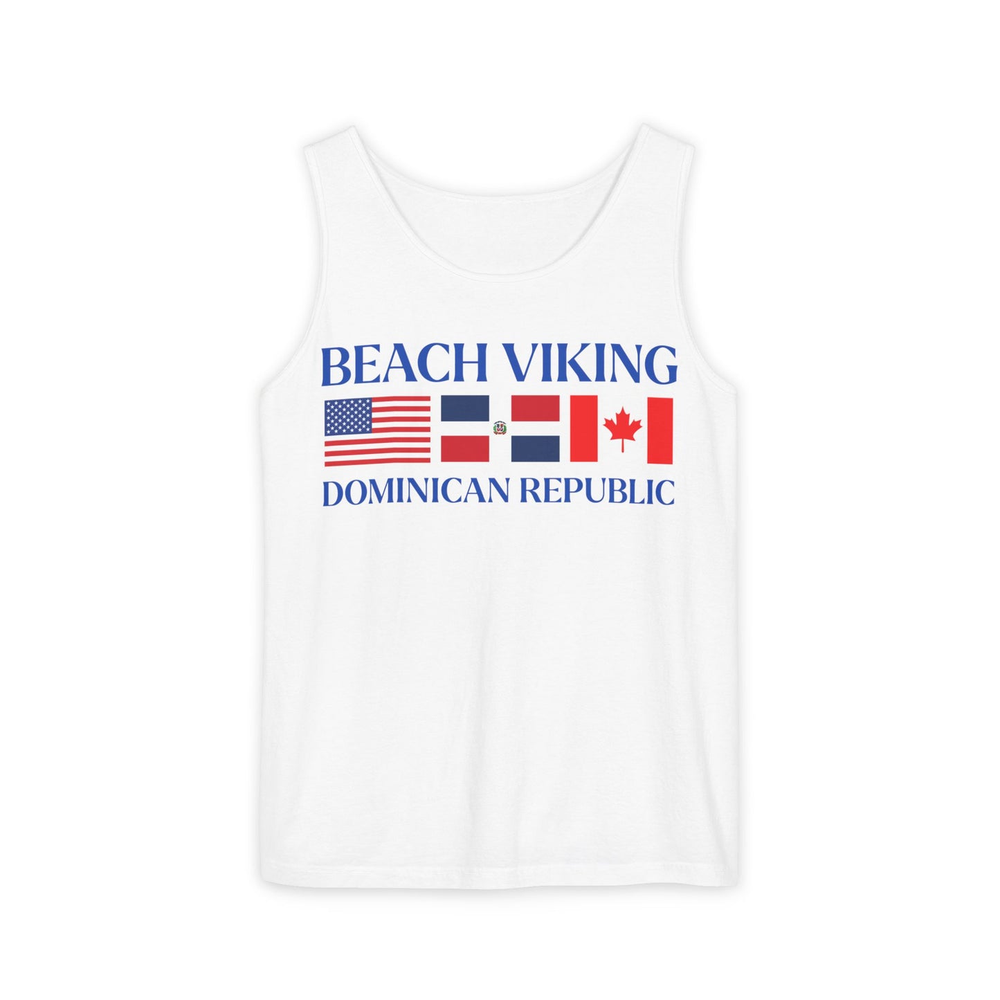 Beach Viking Tank Top Dominican Republic Edition