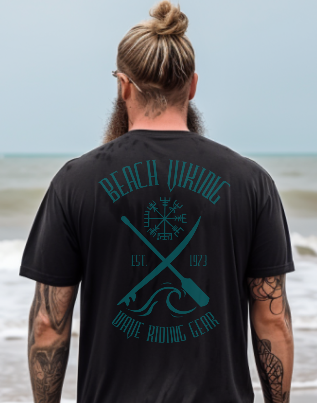 Beach Viking Signature V-Neck T-Shirt