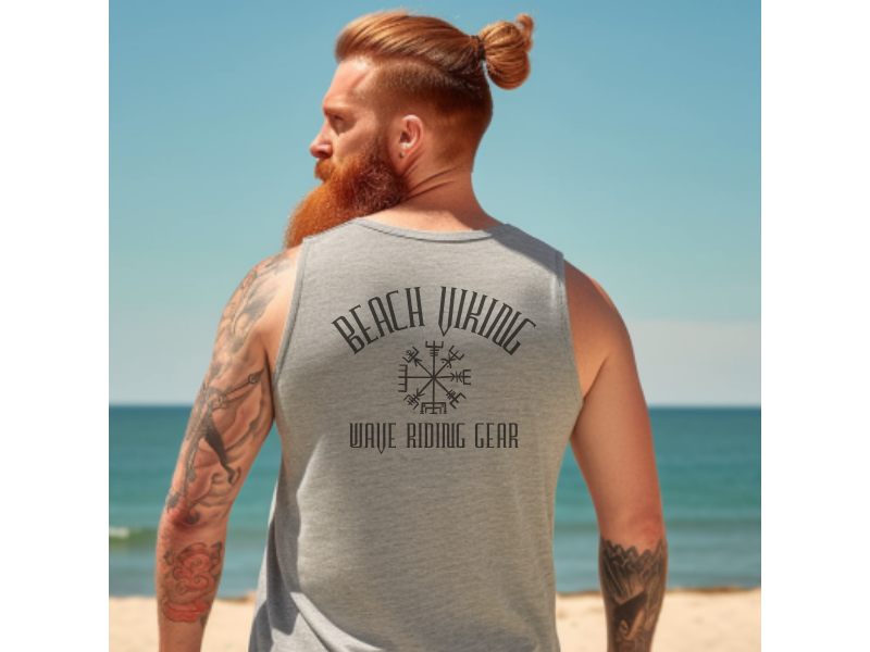 Beach Viking Compass Tank-Top